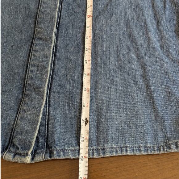 Non Blue Denim Long Sleeve Snap Shirt Track Jacket Washed, size M - Picture 6 of 10